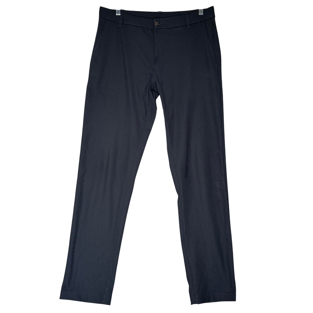 Lululemon Commission Pant Slim Black Mens 33 Commuter Pants
